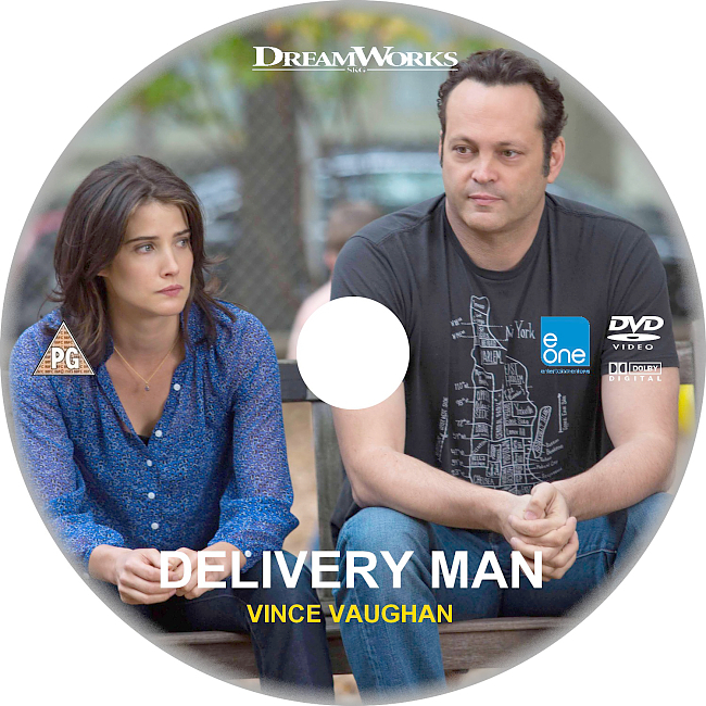 dvd cover Delivery Man 2013 R1 Disc 3 Dvd Cover