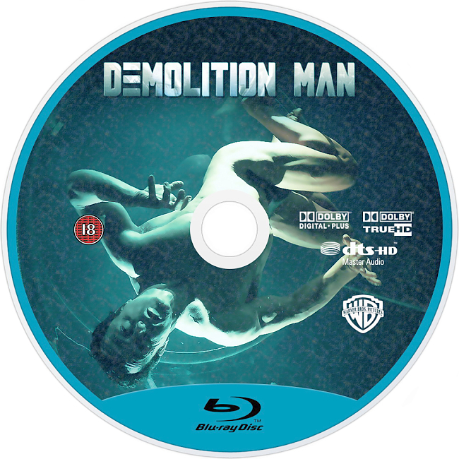 dvd cover Demolition Man 1993 R1 Disc 3 Dvd Cover