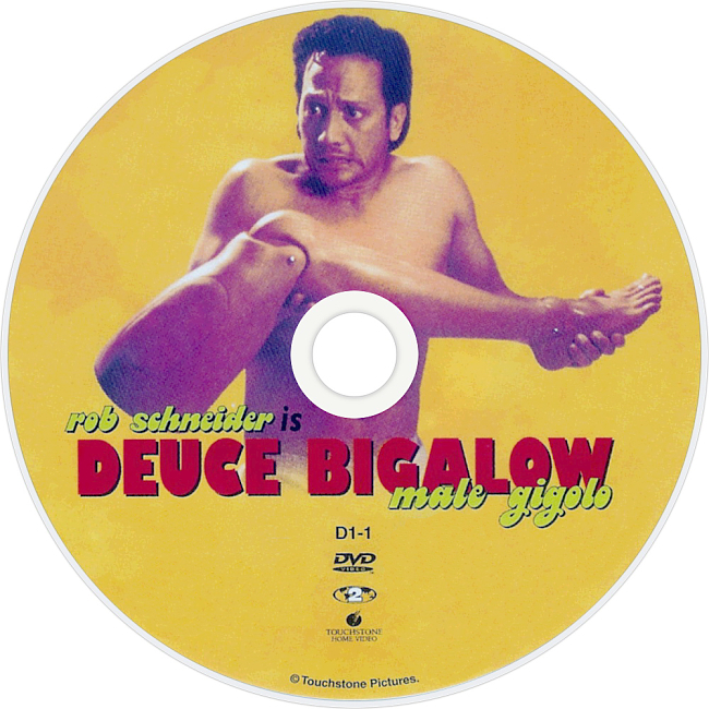 Deuce Bigalow 1999 R2 Disc 1 Dvd Cover 