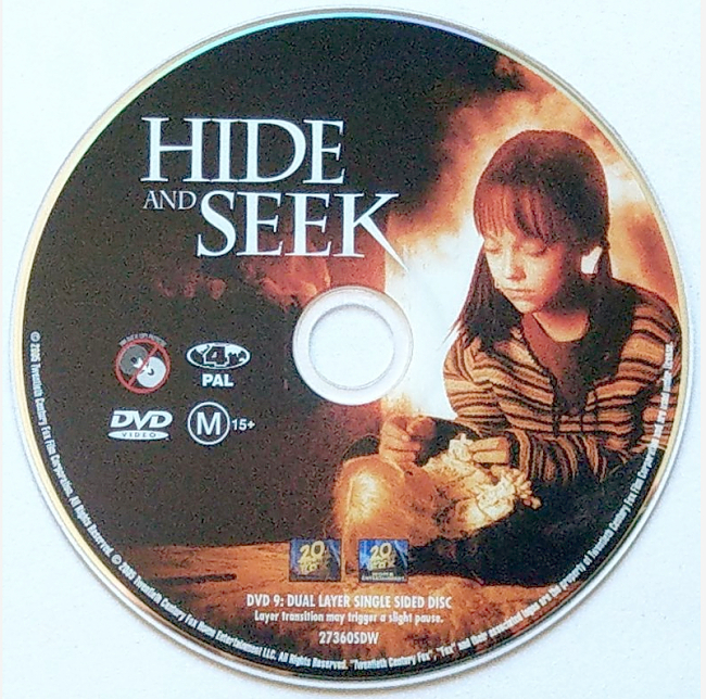 dvd cover Hide And Seek 2005 R4 Dvd Cover