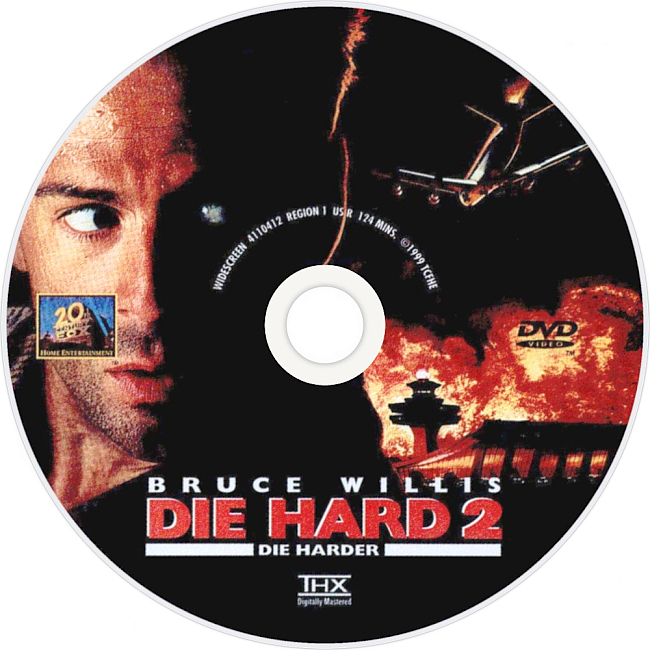 dvd cover Die Hard 2 - Die Harder 1990 R1 Disc 5 Dvd Cover