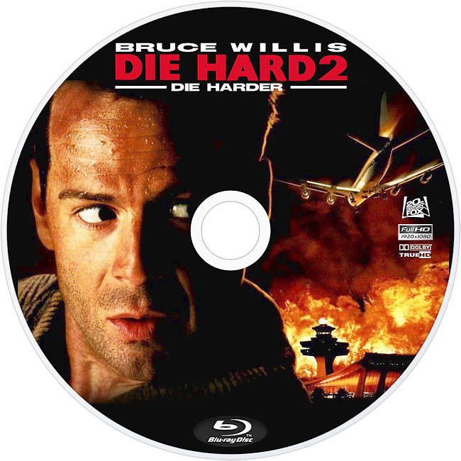 dvd cover Die Hard 2 - Die Harder 1990 R1 Disc 3 Dvd Cover