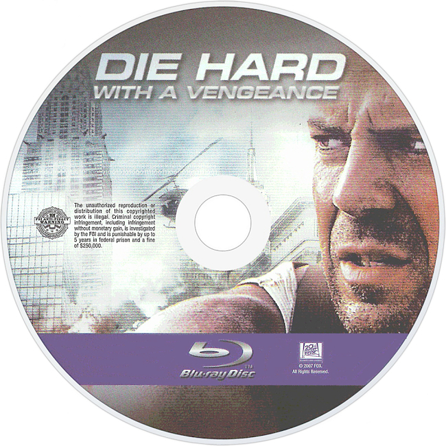 Die Hard With A Vengeance 1995 R1 Disc 6 Dvd Cover 