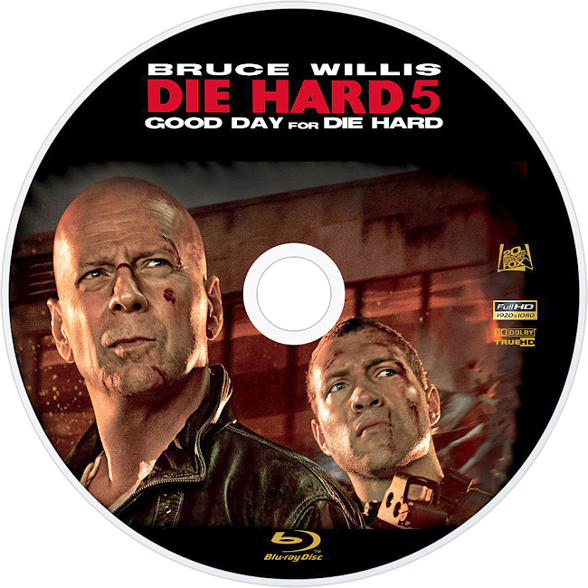dvd cover Die Hard 5 - A Good Day To Die Hard 2013 R1 Disc 4 Dvd Cover