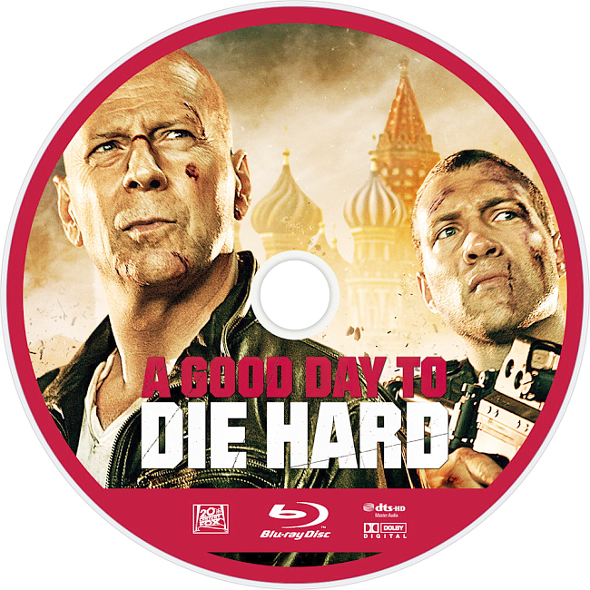 dvd cover Die Hard 5 - A Good Day To Die Hard 2013 R1 Disc 1 Dvd Cover
