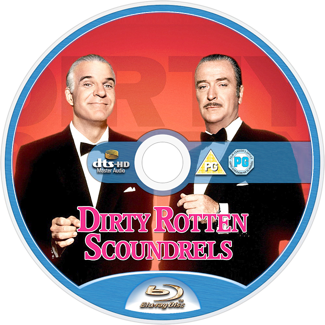 dvd cover Dirty Rotten Scoundrels 1988 R1 Disc 4 Dvd Cover