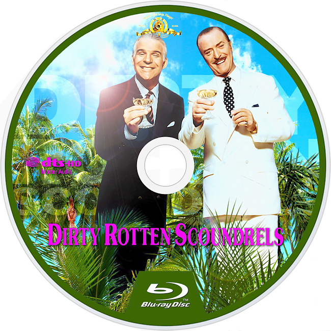 Dirty Rotten Scoundrels 1988 R1 Disc 3 Dvd Cover 
