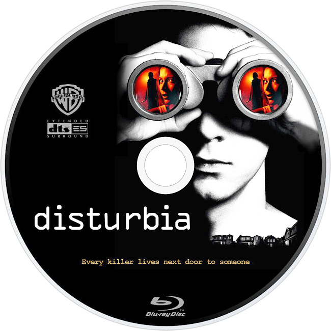 dvd cover Disturbia 2007 R1 Disc 3 Dvd Cover