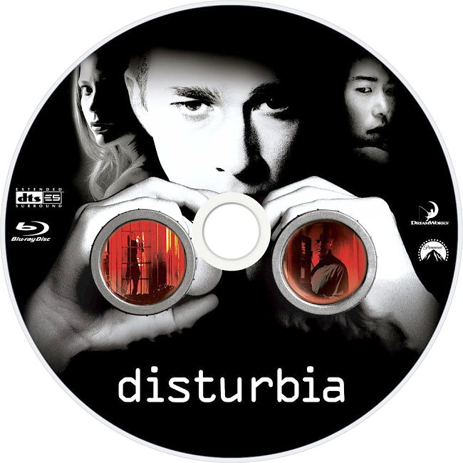 Disturbia 2007 R1 Disc 2 Dvd Cover 