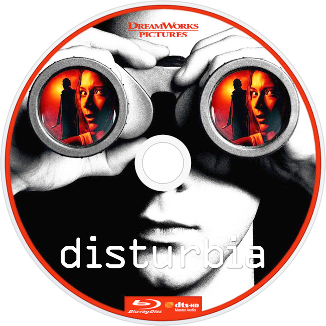 Disturbia 2007 R1 Disc 1 Dvd Cover 