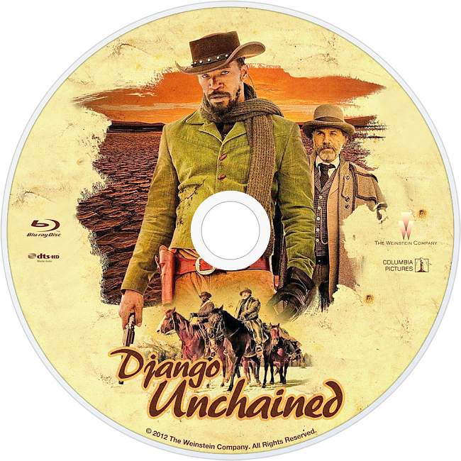 Django Unchained 2012 R1 Disc 2 Dvd Cover 