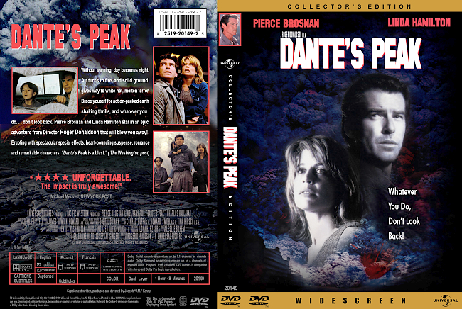 Dante’s Peak 1997 Dvd Cover 