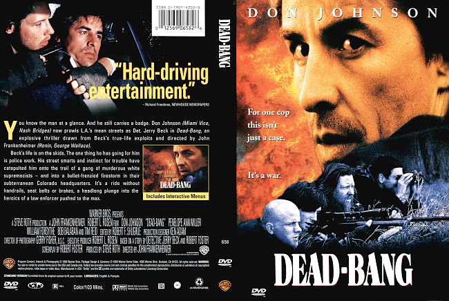 dvd cover Dead Bang 1989 Dvd Cover