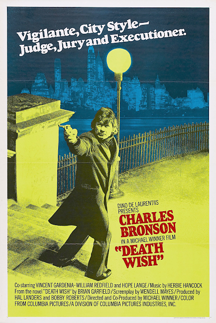 dvd cover Death Wish 1974 R1 Poster Dvd Cover