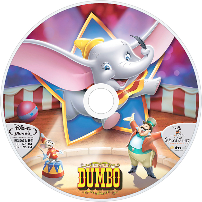 Dumbo 1941 R1 Disc 4 Dvd Cover 