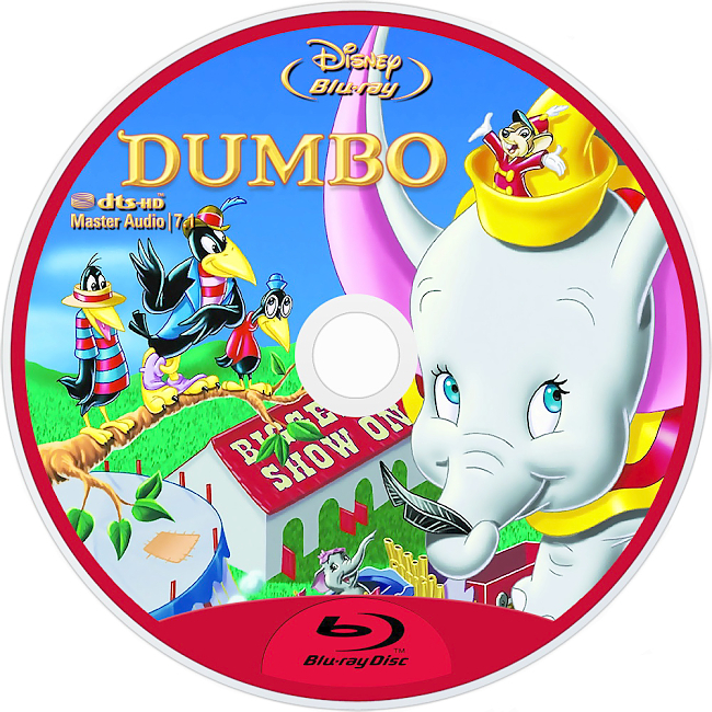 Dumbo 1941 R1 Disc 1 Dvd Cover 