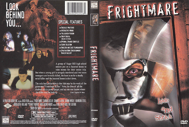 dvd cover Frightmare 2000 Dvd Cover