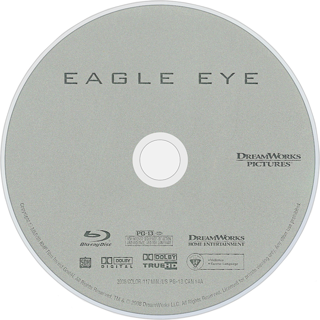 Eagle Eye 2008 R1 Disc 3 Dvd Cover 