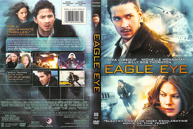 dvd cover Eagle Eye 2008 Dvd Cover