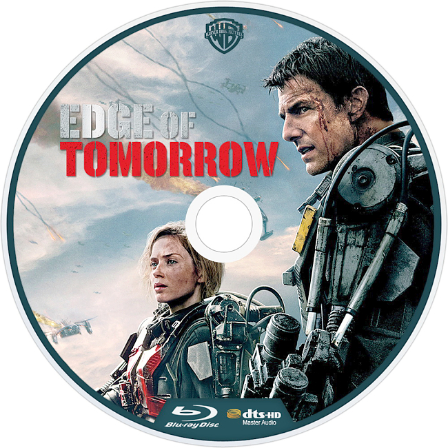 Edge Of Tomorrow 2014 R1 Disc 3 Dvd Cover 