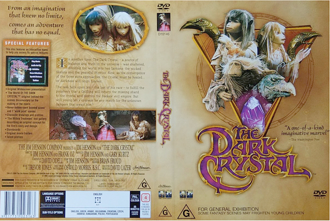 The Dark Crystal 1982 R4 Dvd Cover 
