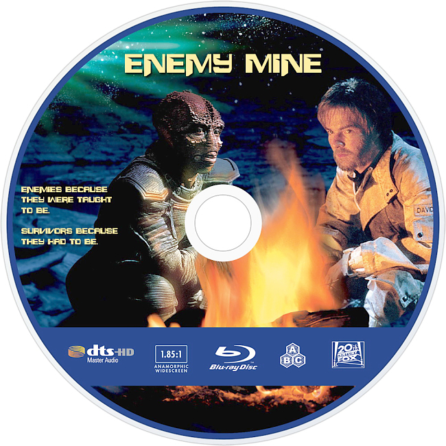 Enemy Mine 1985 R1 Disc 2 Dvd Cover 