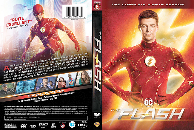 The Flash – Season 8 2022 Dvd Cover 