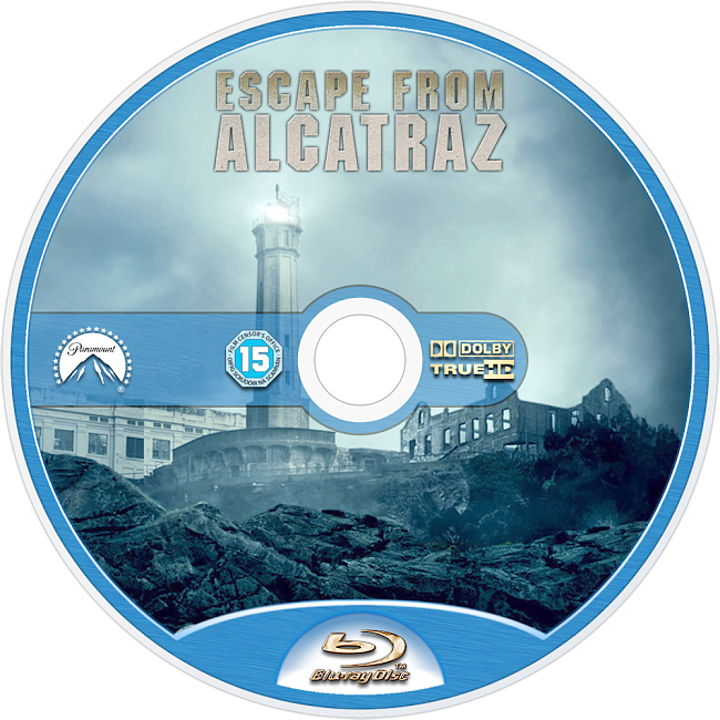 Escape From Alcatraz 1979 R1 Disc 5 Dvd Cover 