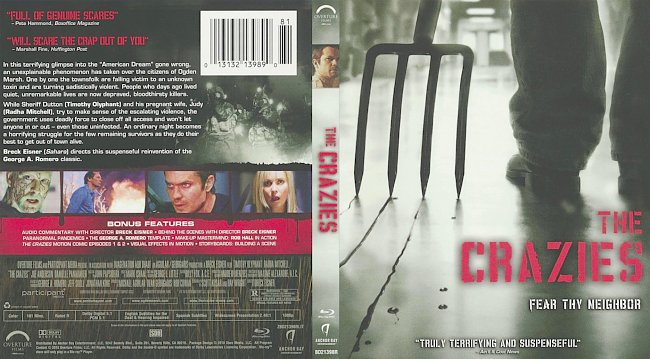 The Crazies 2010 Dvd Cover 