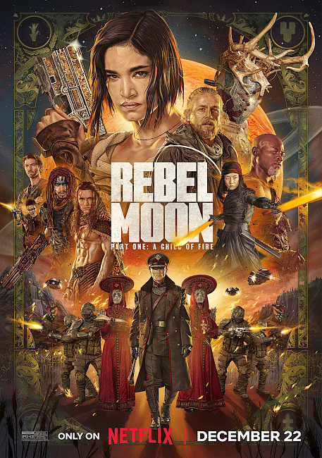 Rebel Moon – Part One – A Child Of Fire 2023 R1 Poster Dvd Cover 