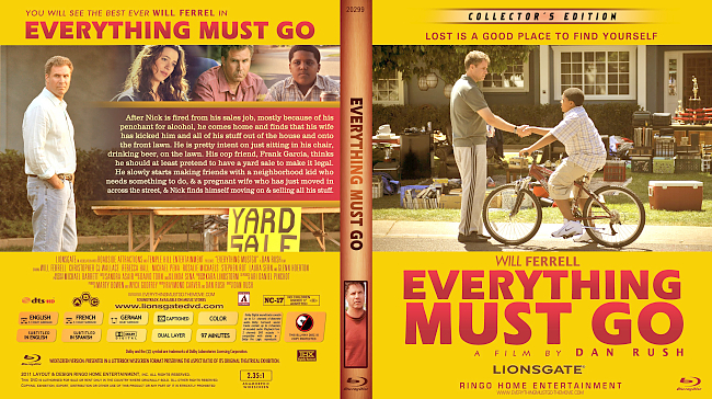 dvd cover Everything Must Go - Collectors Edition 2011 Dvd Cover