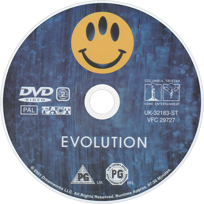 dvd cover Evolution 2001 R2 Disc 2 Dvd Cover