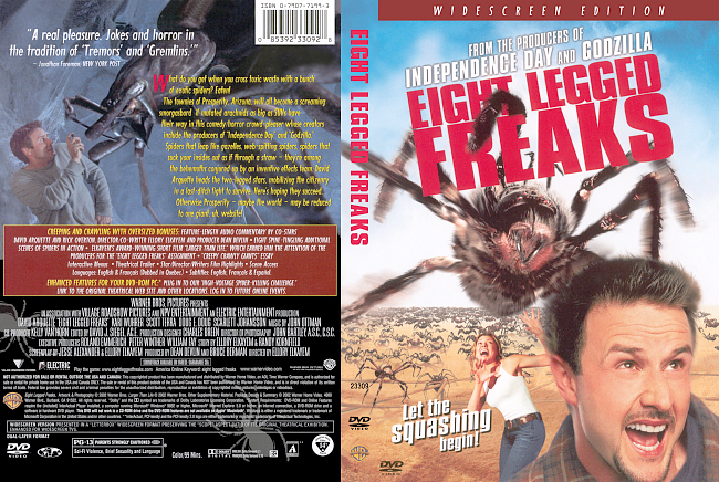 dvd cover Eight Legged Freaks 2002 Dvd Cover