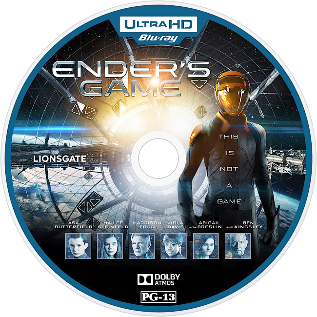 Enders Game 2013 R1 Disc 10 Dvd Cover 