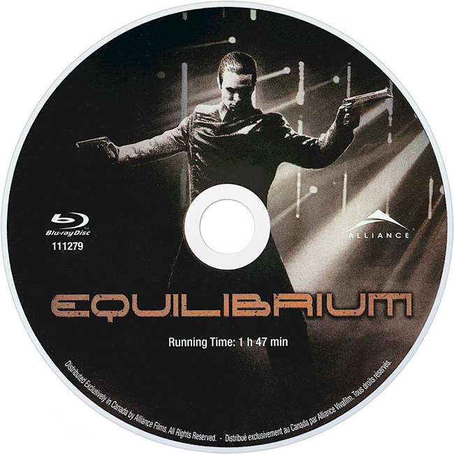 dvd cover Equilibrium 2002 R1 Disc 3 Dvd Cover