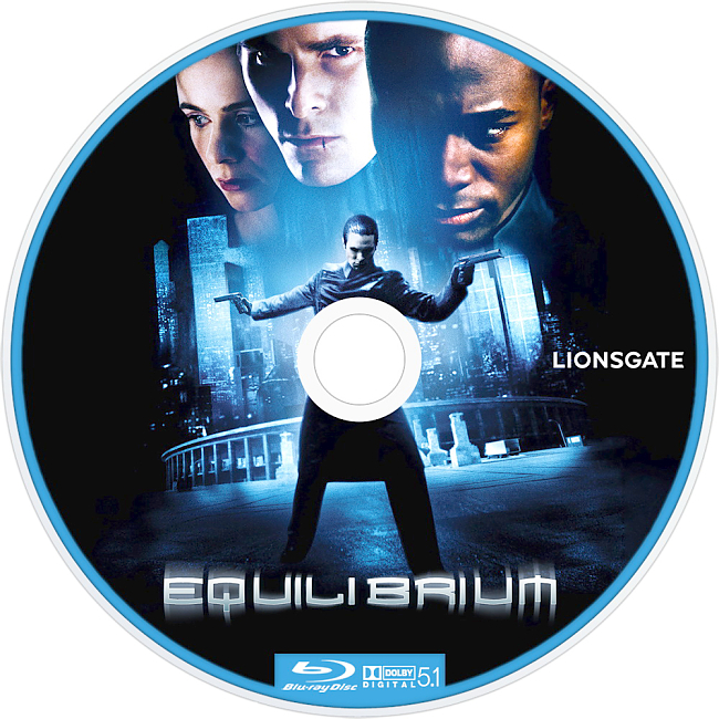 dvd cover Equilibrium 2002 R1 Disc 1 Dvd Cover