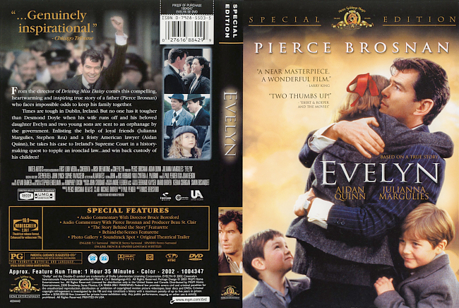 dvd cover Evelyn 2002 Dvd Cover