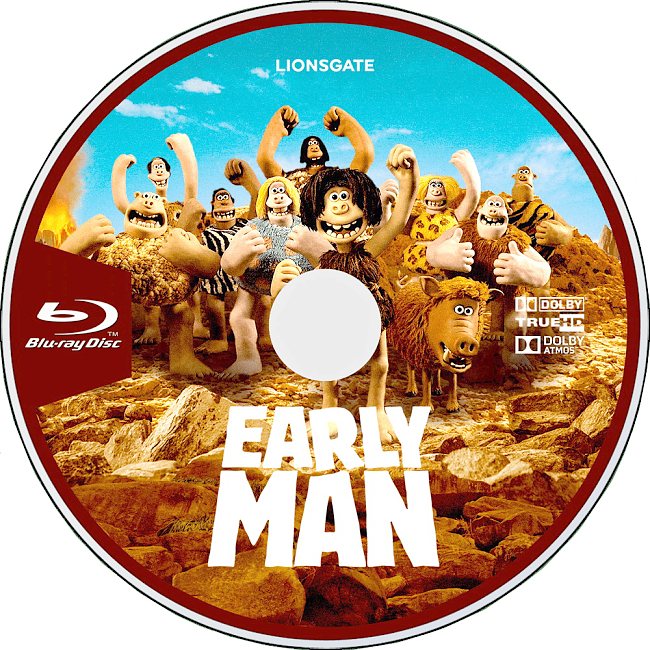 dvd cover Early Man 2018 R1 Disc 3 Dvd Cover