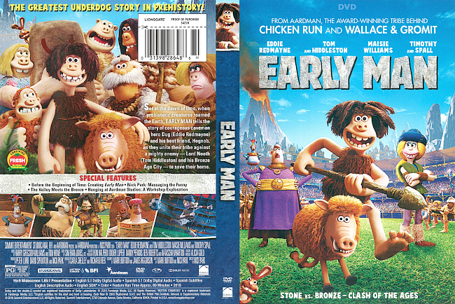 dvd cover Early Man 2018 Dvd Cover