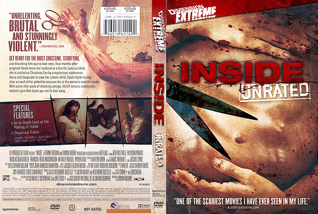 Inside  Unrated 2007  R1 Dvd Cover 