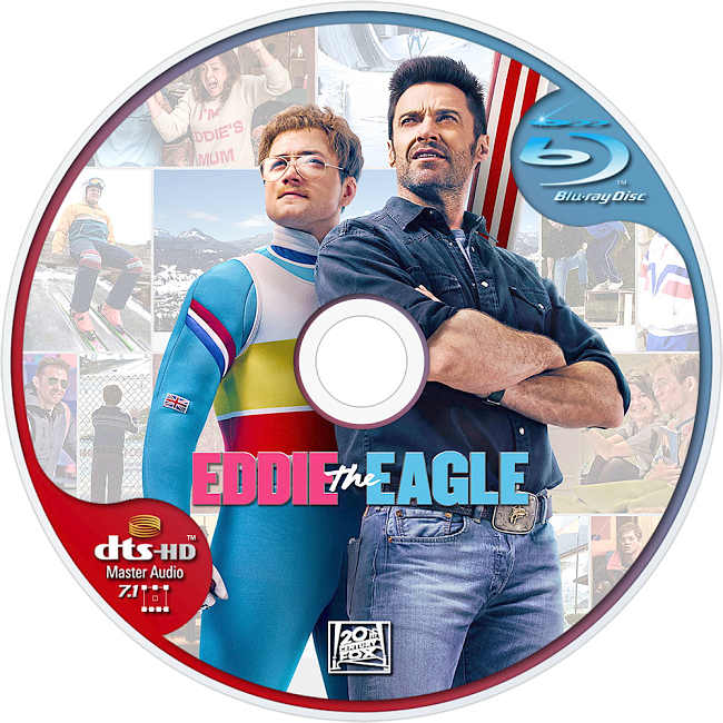 dvd cover Eddie The Eagle 2016 R1 Disc 1 Dvd Cover