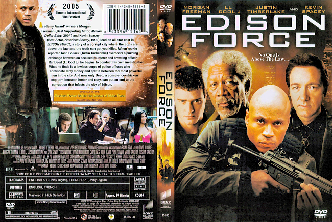 dvd cover Edison Force 2006 Dvd Cover