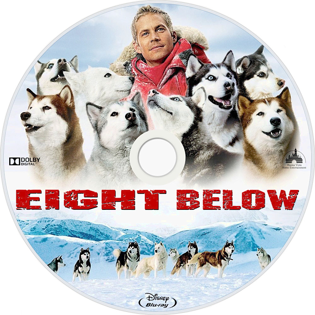Eight Below 2006 R1 Disc 1 Dvd Cover 
