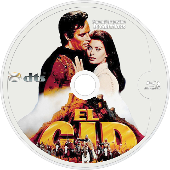 El Cid 1961 R1 Disc Dvd Cover 