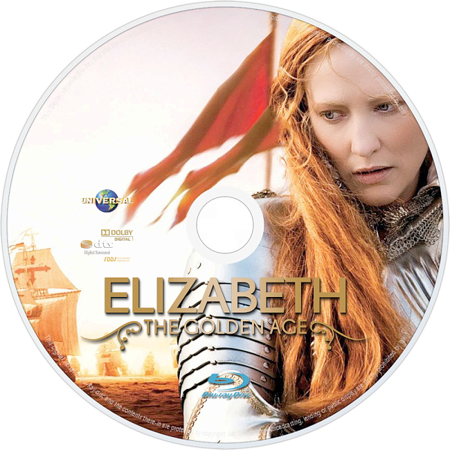 Elizabeth The Golden Age 2007 R1 Disc 4 Dvd Cover 