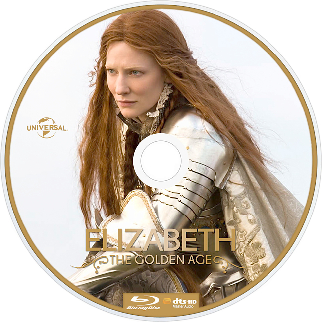 dvd cover Elizabeth The Golden Age 2007 R1 Disc 3 Dvd Cover