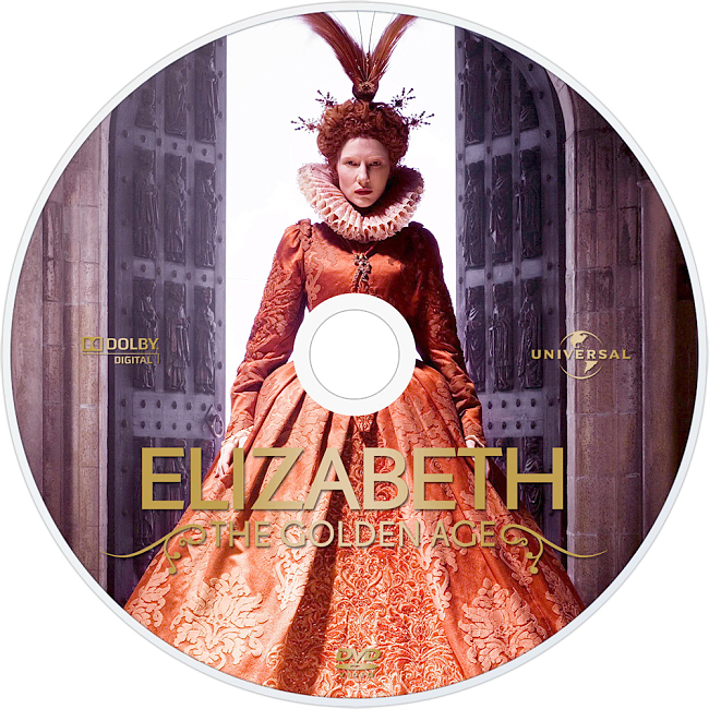 Elizabeth The Golden Age 2007 R1 Disc 1 Dvd Cover 