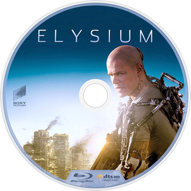 Elysium 2013 R1 Disc 2 Dvd Cover 