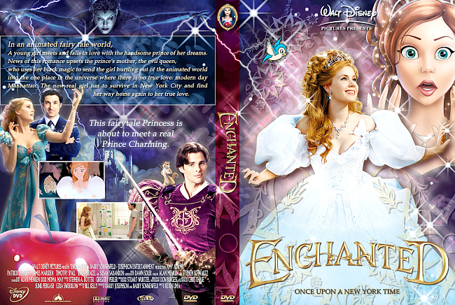 dvd cover Enchanted 2007 Dvd Cover