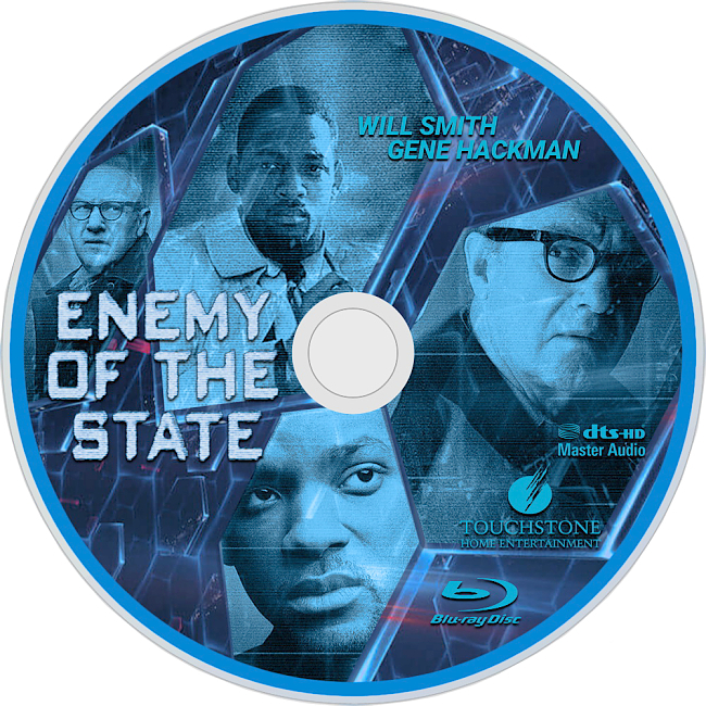Enemy Of The State 1998 R1 Disc 3 Dvd Cover 